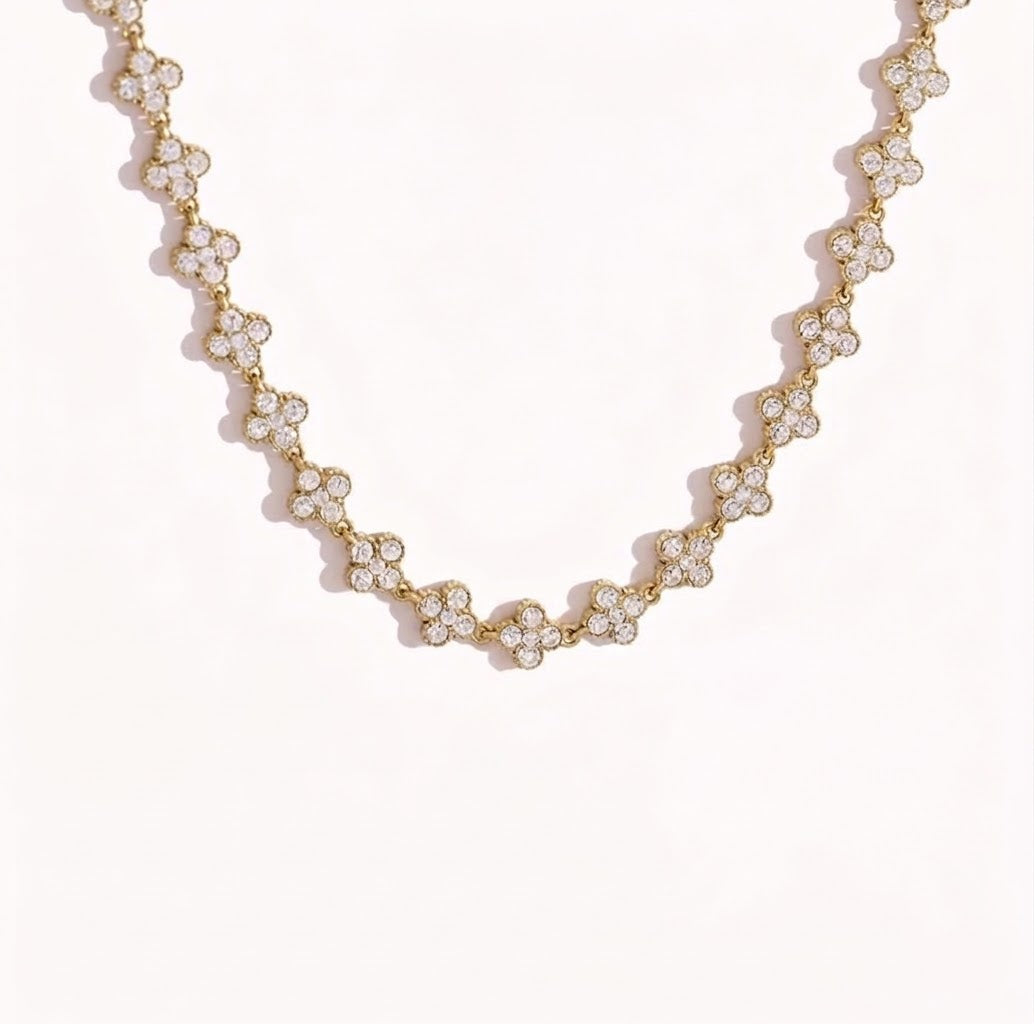 COLLIER PRINCESSE BLANC